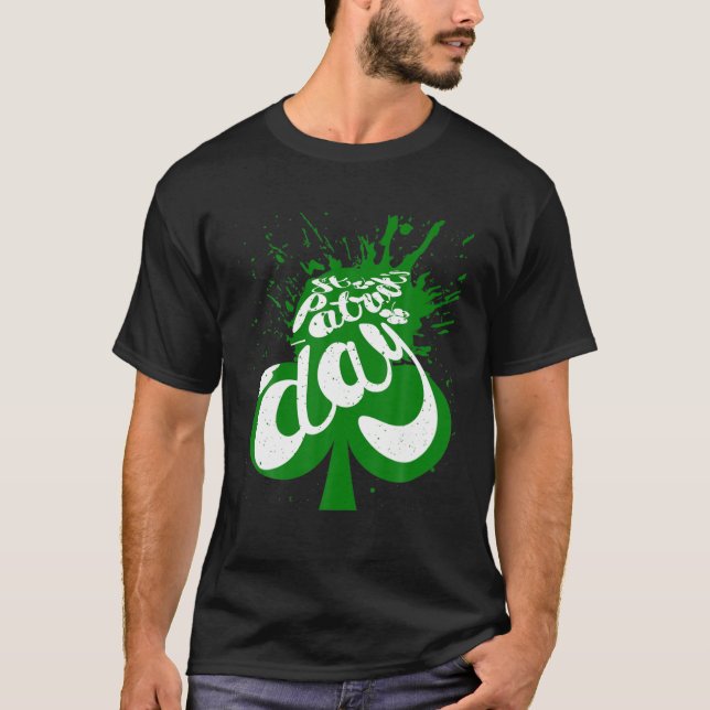 St Patrick's Day 2022 Drinking Hat Idea T-Shirt (Vorderseite)