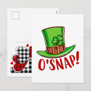 St. Patricks Day 2026: Feierlichkeiten, Traditione Feiertagspostkarte