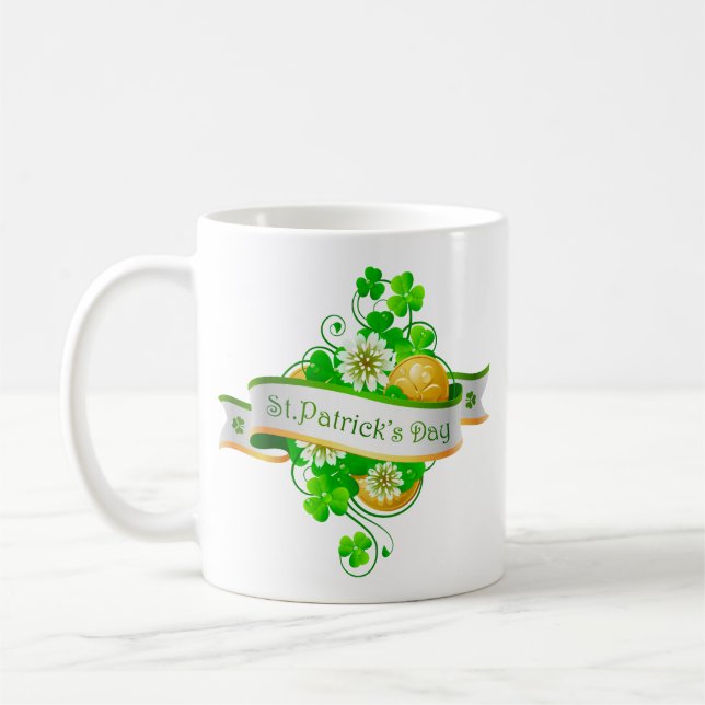 St. Patrick's Day 20 Tasse (Links)