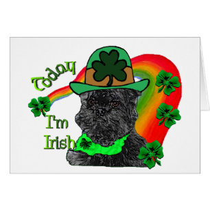 St Patrick's Day Affenpinscher