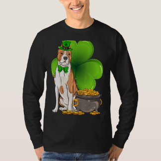 St Patrick's Day American Staffordshire Terrier Sh T-Shirt