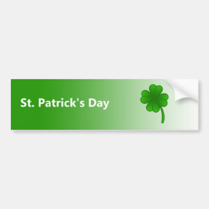 St. Patrick's Day Autoaufkleber