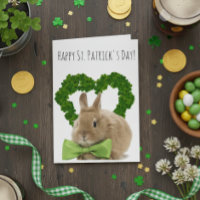 St. Patrick's Day Baby Bunny