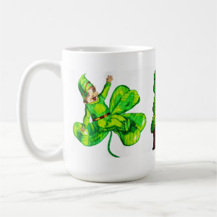 ST. PATRICK'S DAY BABY LEPRECHAUN KAFFEETASSE