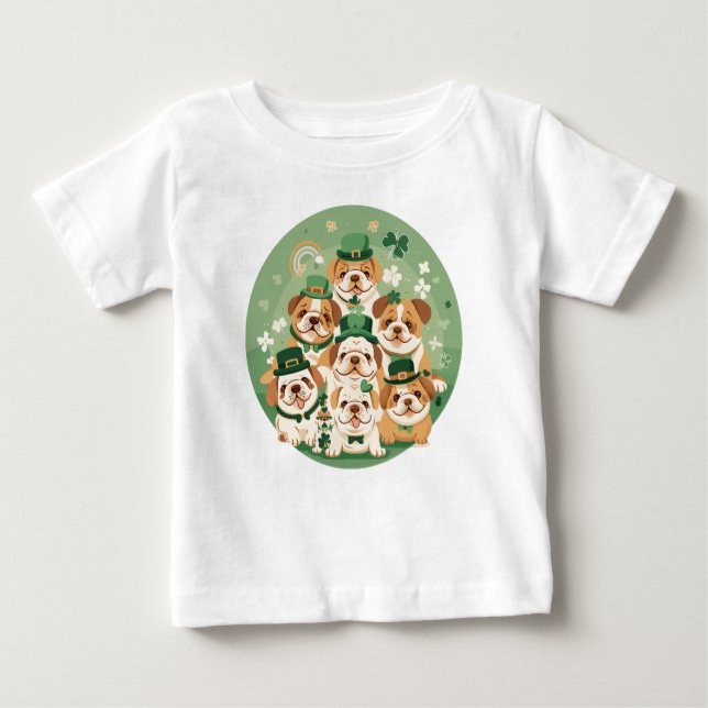 St. Patrick's Day Baby T-shirt (Vorderseite)