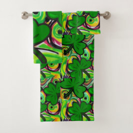 St. Patrick's Day Badhandtuch Set