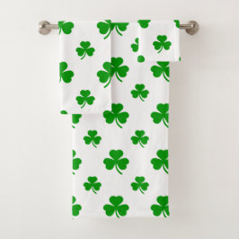 St. Patrick's Day Badhandtuch Set
