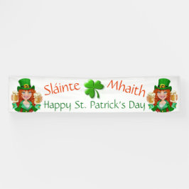 St. Patrick's Day Banner