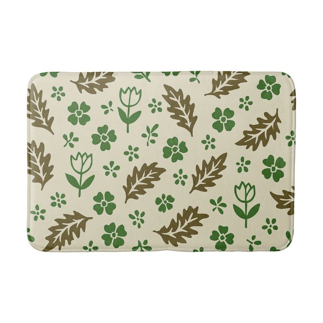 St. Patrick's Day Bathroom Mat Badematte (Vorderseite)