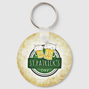 St. Patrick's Day Beer Schlüsselanhänger