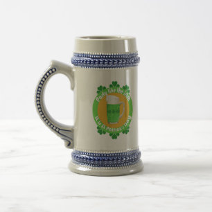St Patrick's Day Beer Stein Bierglas