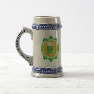 St Patrick's Day Beer Stein Bierglas