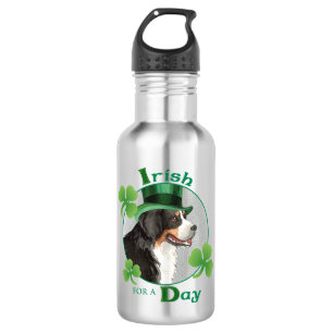 St. Patrick's Day Berner Trinkflasche