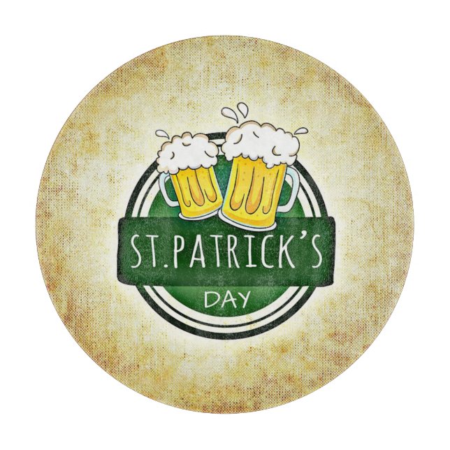 St. Patrick's Day Bers Schneidebrett (Vorderseite)