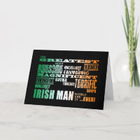St. Patrick's Day : Bester irischer Mann der Welt