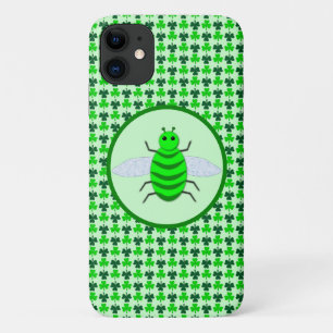 St. Patricks Day Biene und Kleeblätter Case-Mate iPhone Hülle