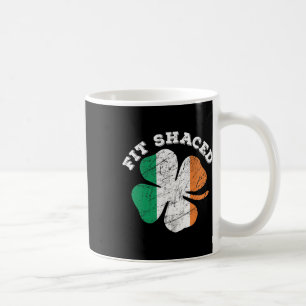 St. Patrick's Day Bierspiskey Drinking Fit Shaced Kaffeetasse