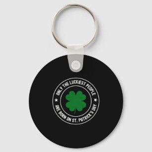 St Patricks Day Birthday Kleeblatt Luckieston Schlüsselanhänger
