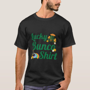 St. Patrick's Day Bunco Glücks-Bunco-Würfel T-Shirt