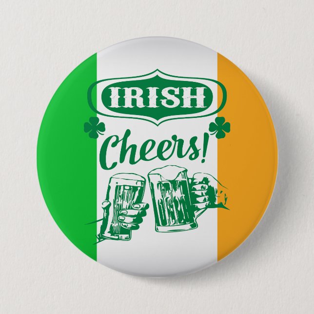 St. Patrick's Day Button (Vorderseite)