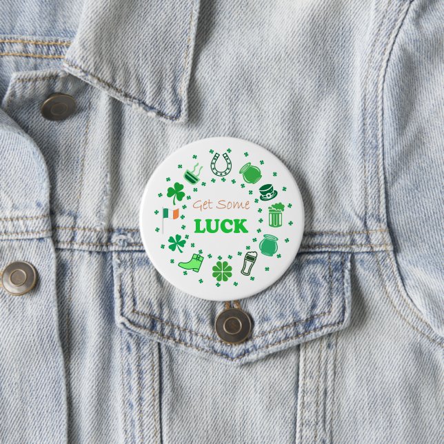 St. Patrick's Day Button (Beispiel)