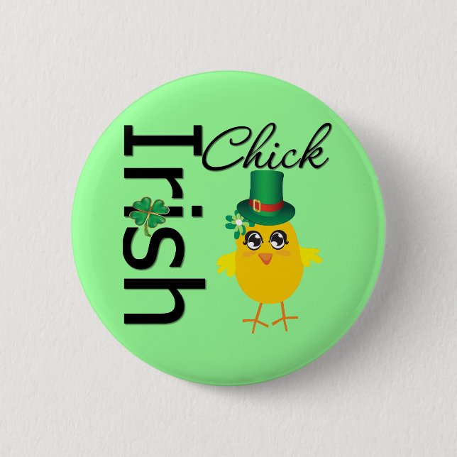 St. Patrick's Day Button (Vorderseite)