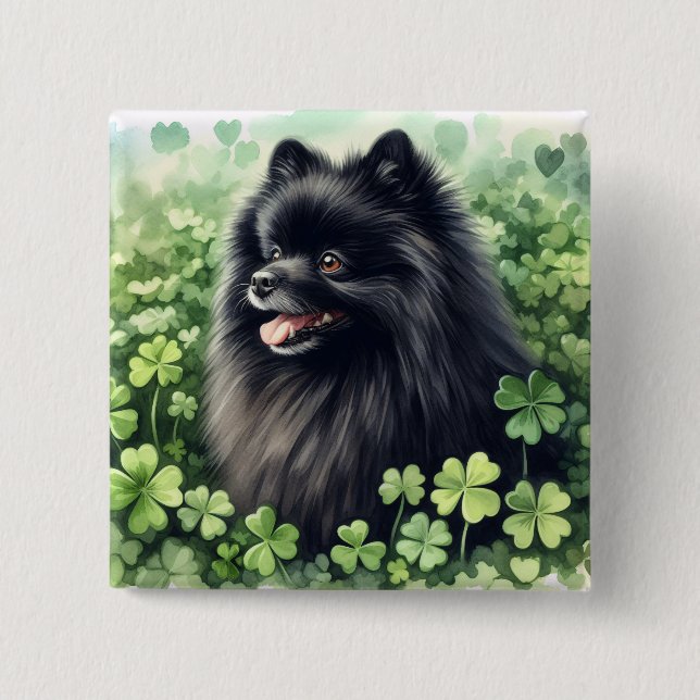 St. Patricks Day Button (Vorderseite)