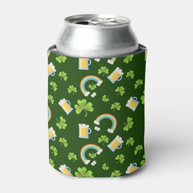 St. Patrick's Day Can Cooler Dosenkühler (Kanne Vorderseite)