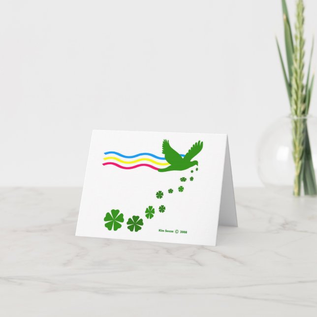 St. Patricks Day-Card Einladung (Vorderseite)