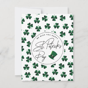 St. Patrick's Day Card Feiertagskarte