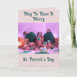 St. Patrick's Day Card Karte
