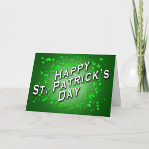 St Patricks Day Card von John David Henkel Karte