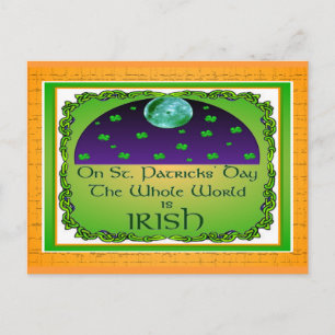 St Patricks Day Cards Postkarte