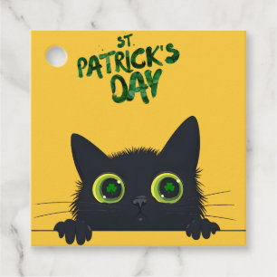 St. Patrick's Day Cat Funny Geschenkanhänger