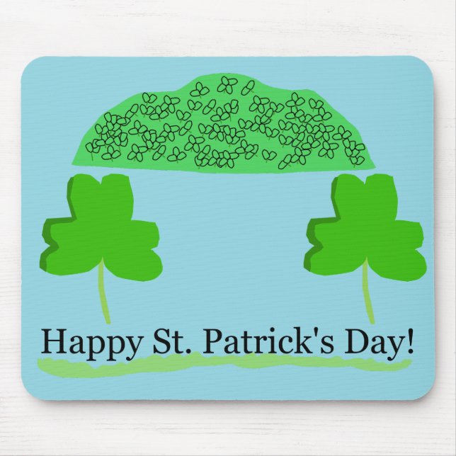St. Patrick's Day Celebration Mousepad (Vorne)