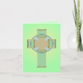 St. Patrick's Day Celtic Cross Card Karte