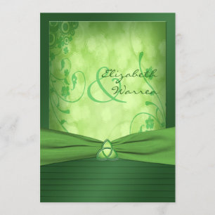St. Patrick's Day Celtic Liebe Einladung