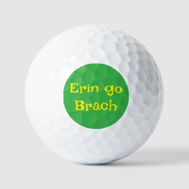 St. Patrick's Day Chip Golfball (Vorderseite)