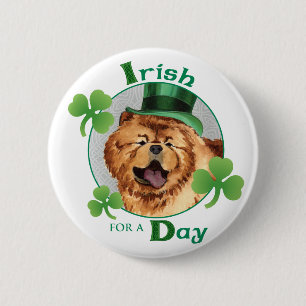 St. Patrick's Day Chow Button