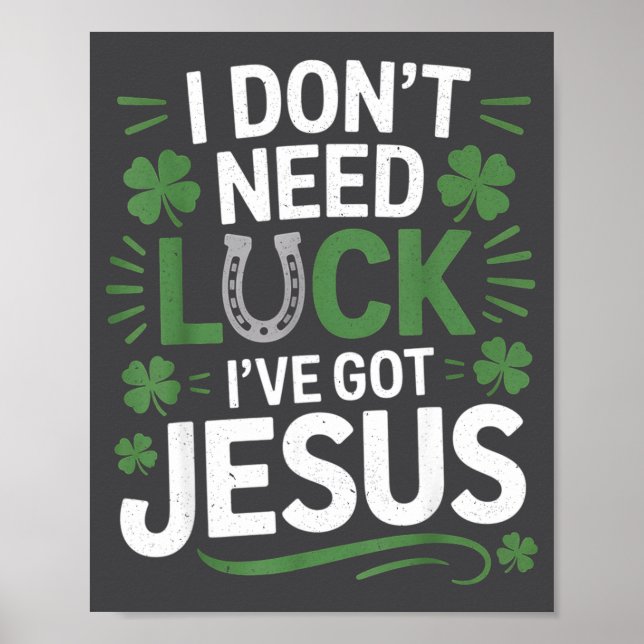 St. Patrick's Day Christlich  Poster (Vorne)