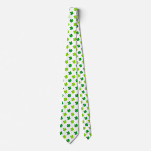St. Patrick's Day Clover Blätter Pattern-54601 Krawatte
