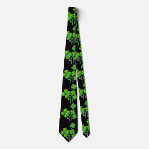 St. Patrick's Day Clover + Ihre Ideen Krawatte