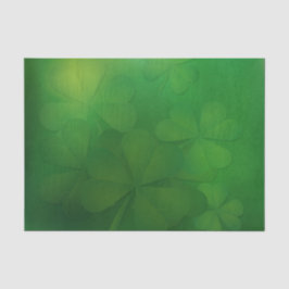 St. Patrick's Day - Clovers/Kleeblatts Seidenpapier