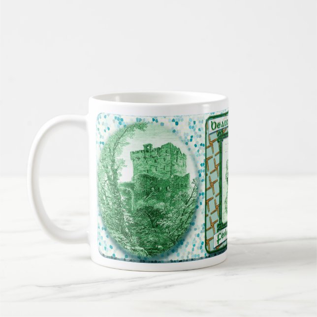 St. Patrick's Day Coffee Mug v. 3. (Gauche)