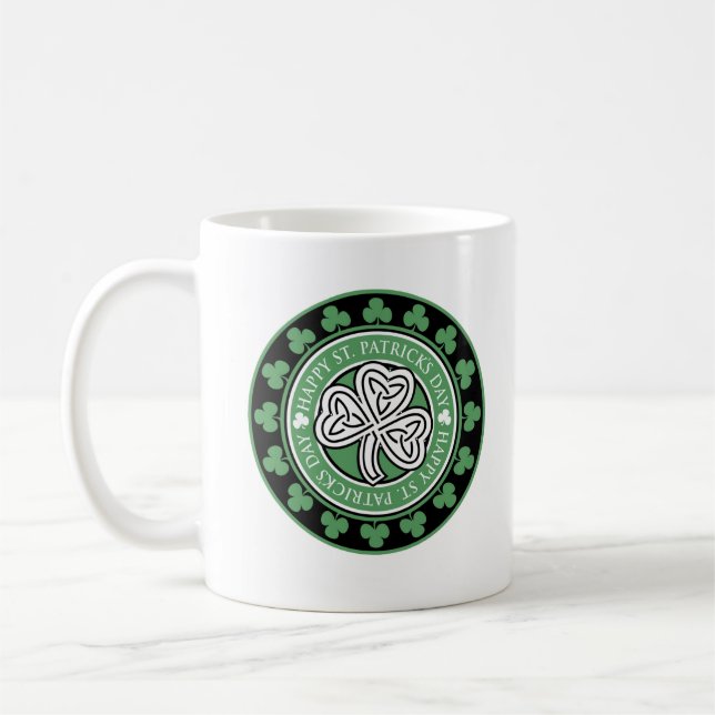 St. Patrick's Day Commemorative 11 once Mug (Gauche)