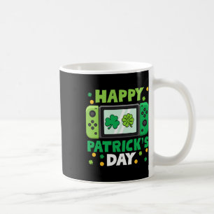 St Patricks Day Controller Video Game Kids Boy Tod Kaffeetasse