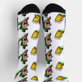 St Patrick's Day Crew Socks Socken