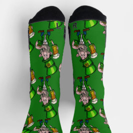 St Patrick's Day Crew Socks Socken