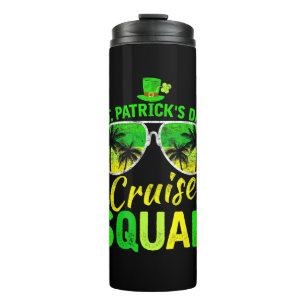St Patrick's Day Cruise Squad 2025 Familienwagen Thermosbecher