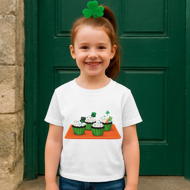 St Patricks Day Cupcakes T-Shirt (Von Creator hochgeladen)